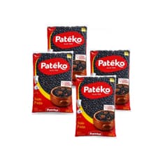 Frijol negro Pateko (4 x 500 g / 1.1 lb)