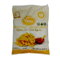 Patatas -papas- prefritas congeladas Vima Foods (1 kg / 2.2 lb)