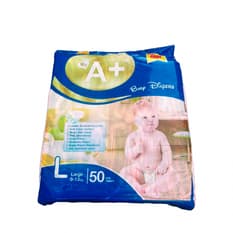 Pañales desechables - culeros - para bebé etapa 3 - Talla L (50 U)
