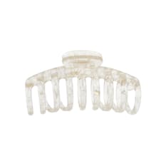 Pinza transparente con dientes largos para el cabello Gutza