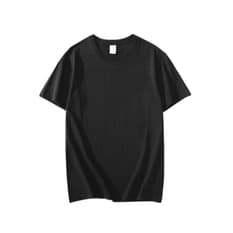 Camiseta negra de cuello redondo para hombre Torbex (Talla XL)