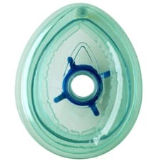 Máscara de anestesia con válvula superior flexible para adultos grandes Medline (talla 6)