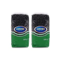 Frijoles negros Cister (2 x 500 g / 1.10 lb)