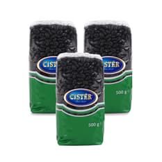 Frijoles negros Cister (3 x 500 g / 17.63 oz)