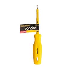 Destornillador de paleta 3/16" x 4" con varilla aislada Vonder