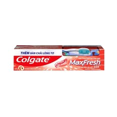Cepillo de dientes para adultos + Pasta dental Icy Peach Max Fresh Colgate (225 g / 7.93 oz)