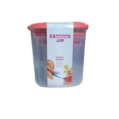 Contenedores plásticos de alimentos modelo SR485/2C Sanremo