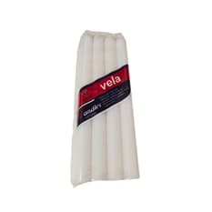 Estuche de velas blancas IFA Crop (8 U)