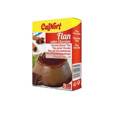 Flan sabor chocolate Calnort (130 g / 4.59 oz)