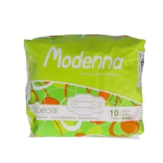 Almohadillas sanitaria súper absorbentes Modenna (10 U)