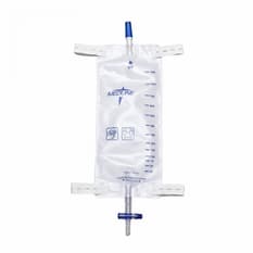 Bolsa colectora de orina con tela en la parte posterior para la pierna 900 ml / 32 oz Medline