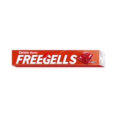 Caramelos duros sabor cereza y mentol Freegells (27.9 g)