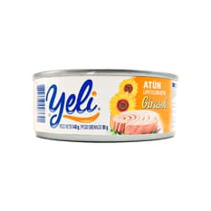 Atún lomitos con aceite de girasol Yeli (140 g / 4.94 oz)