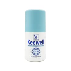 Desodorante roll-on sin alcohol jazmín y almizcle Keewell (90 ml)