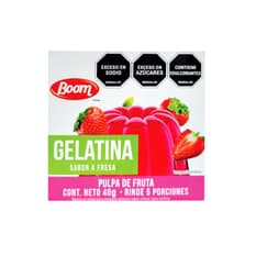 Gelatina sabor fresa Boom (40 g / 1.4 oz)