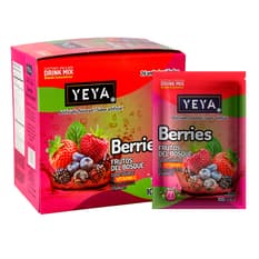 Refresco instantáneo sabor frutos del bosque YEYA (26 x 10 g)