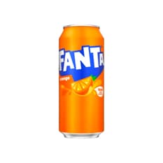 Refresco gaseado de naranja Fanta (330 ml)