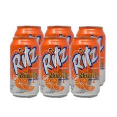 Refresco gaseado sabor naranja Ritz (6 x 355 ml)