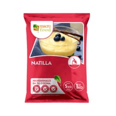 Natilla sabor chocolate con almendras Macro Food (1 kg / 2.2 lb)