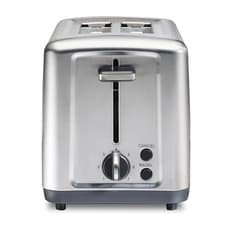 Tostadora de acero inoxidable cepillado para 2 rebanadas Hamilton Beach 22992G