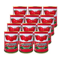 Pasta de tomate Marwa (12 x 400 g / 14.1 oz)