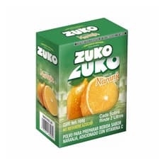 Refresco instantáneo sabor naranja Zuko (8 x 13 g)