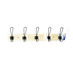 Percha de 5 colgadores para puerta o closet
