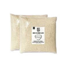 Arroz de grano largo Cosecha Real (2 x 4.54 kg / 10 lb)