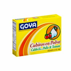 Caldo con sabor a pollo y tomate Goya (64 g / 2.25 oz)
