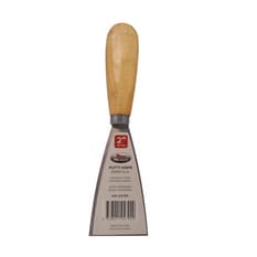 Espátula para pintura 2" de acero inoxidable con mango de madera Max Motor