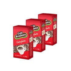 Café extra fuerte Brasileiro (3 x 250 g / 8.8 oz)