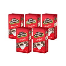 Café extra fuerte Brasileiro (5 x 250 g / 8.8 oz)