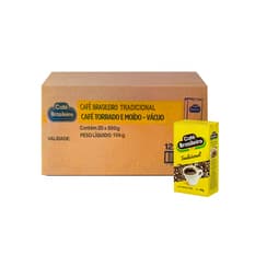 Café tradicional Brasileiro (20 x 500 g / 1.1 lb)