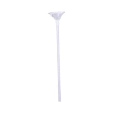 Soporte plástico para globos color blanco Balloon (1 U)