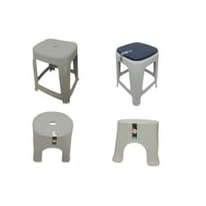 Combo para tu hogar con 4 Banquetas pequeña, mediana y altas.