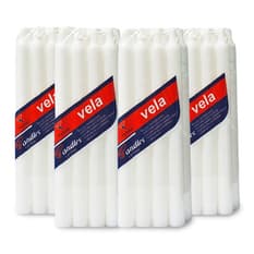 Velas blancas de cera Ifa Corp. (4 x 8 U)