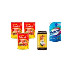 Combo mixto (jamonilla, café y detergente)