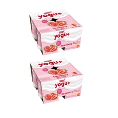 Yogur pasteurizado sabor a fresa (8 x 125 g)