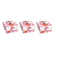 Yogur pasteurizado sabor a fresa (12 x 125 g)