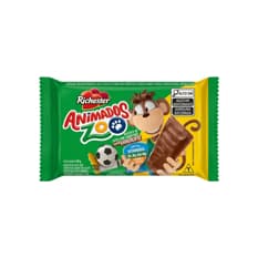 Galletas de leche con cobertura de chocolate Animados Zoo Richester (40 g / 1.41 oz)