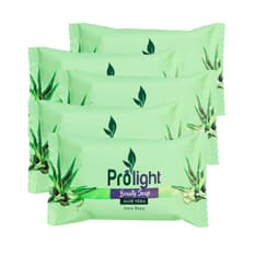 Jabón de belleza con fragancia aloe vera Prolight (5 x 100 g / 3.52 oz)