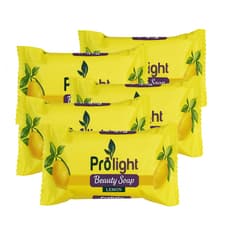 Jabón de belleza con fragancia a limón Prolight (5 x 100 g / 3.52 oz)