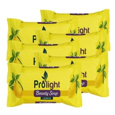 Jabón de belleza con fragancia a limón Prolight (6 x 100 g / 3.52 oz)