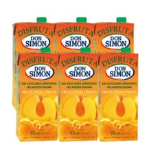 Jugo de melocotón Don Simon (6 x 1 L)