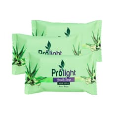 Jabón de belleza con fragancia aloe vera Prolight (3 x 100 g / 3.52 oz)