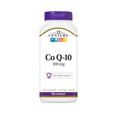 Coenzima Q-10 100 mg 21st Century (150 cápsulas blandas)