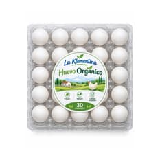 Huevo orgánico La Klementina (30 U)