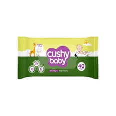 Toallitas húmedas para bebé Cushy Baby Creamy Touch (40 U)