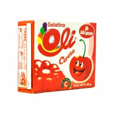 Gelatina sabor cereza Oli (85 g / 3 oz)