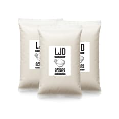 Azúcar blanca LJD (3 x 1.36 kg / 3 lb)